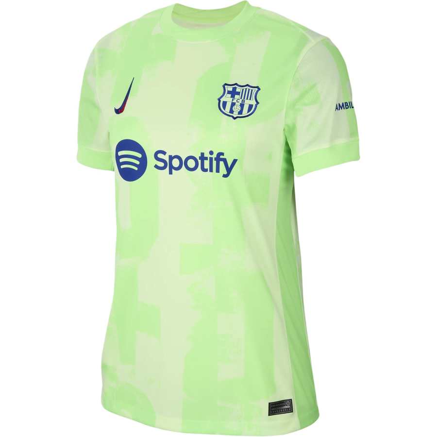 Nike Nike Barcelona Soccer Jersey Women's Green
