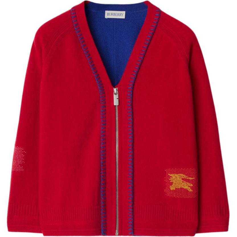 Burberry Kids Sweaters V Neck Moderate