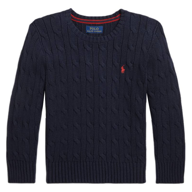Polo Ralph Lauren Knitwear SS24 Standard Dark Blue Children Aged 3 7 Years Old