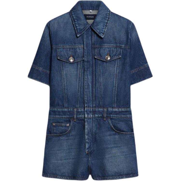 SportMax SportMa Denim Shorts Women's Indigo