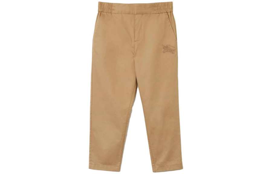 Burberry Knitted Sweatpants Beige Kids'