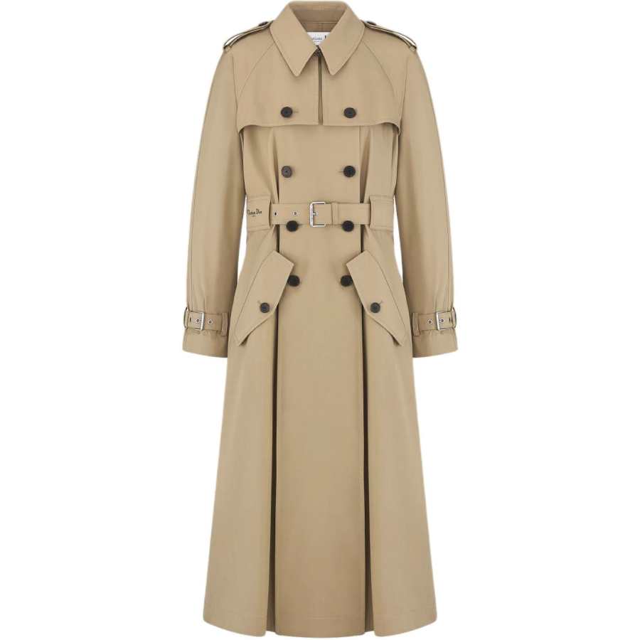 DIOR Christian DIOR Double Breasted Belted Coat