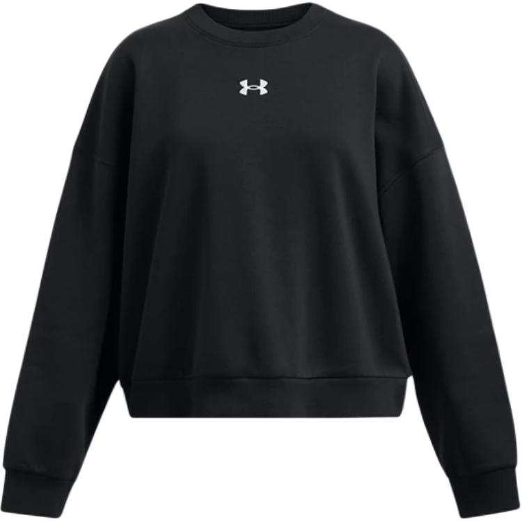 Under Armour Rival Fleece Sweatshirt Black Teenagers