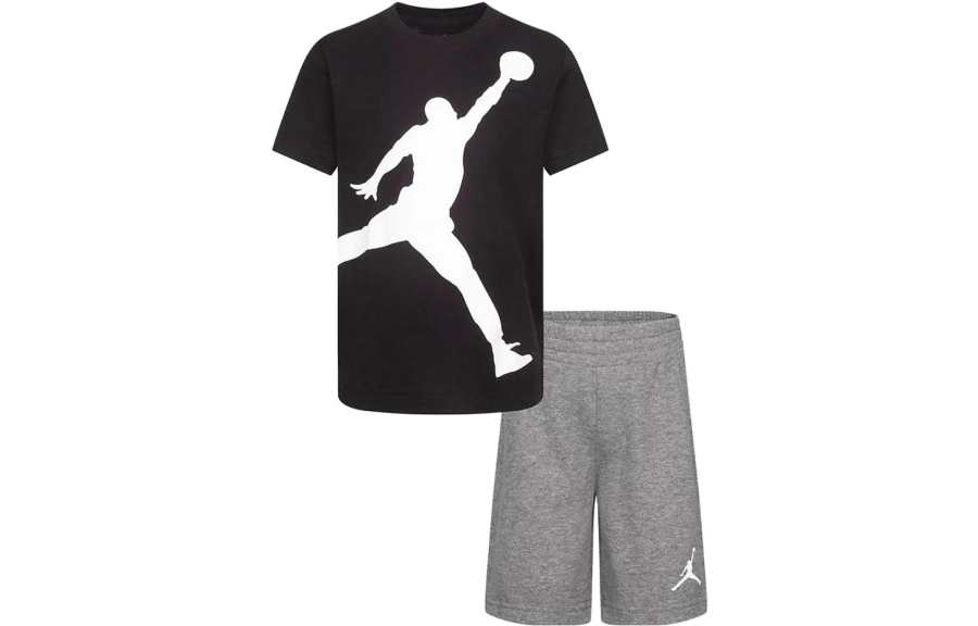 Nike Nike Casual Sportswear Black Gray Kids'