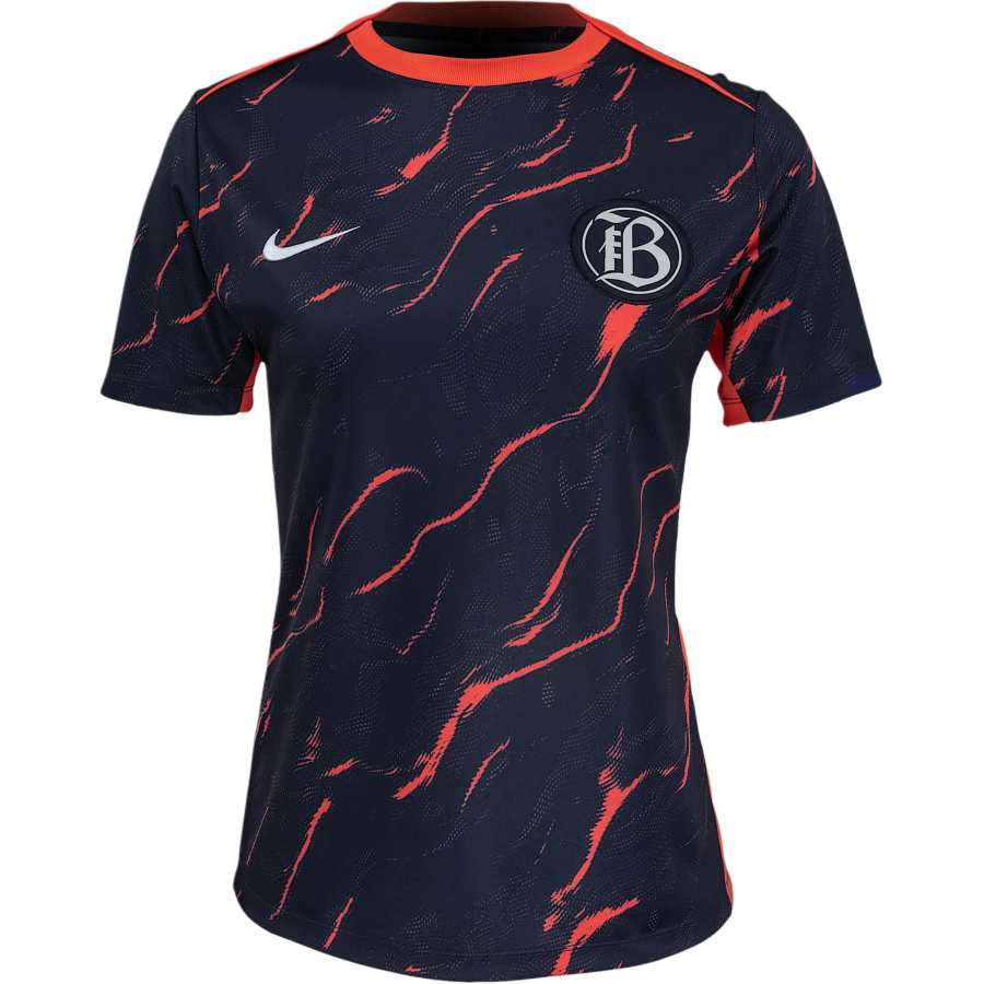Nike Nike Bay Fc 2025 Women's Nike Nwsl Short-Sleeve Pre-Match Top