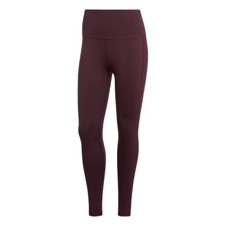 Adidas Adidas YOGA STUDIO 7/8 LEGGINGS Sports Pants Women's Dark Shadow Chestnut