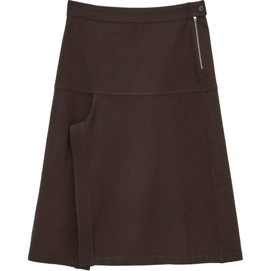 Lemaire asymmetric midi skirt