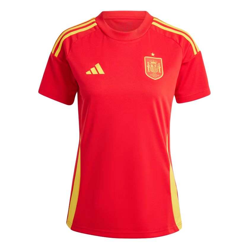 Adidas Adidas Spain National Team Soccer Jersey Women's Scarlet