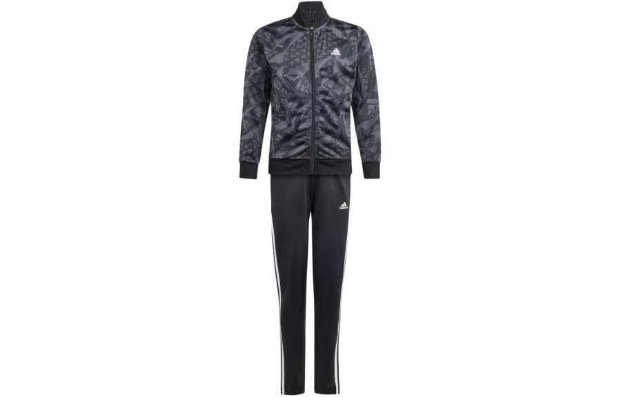 Adidas Adidas Clothing Casual Sportswear Black Teenagers