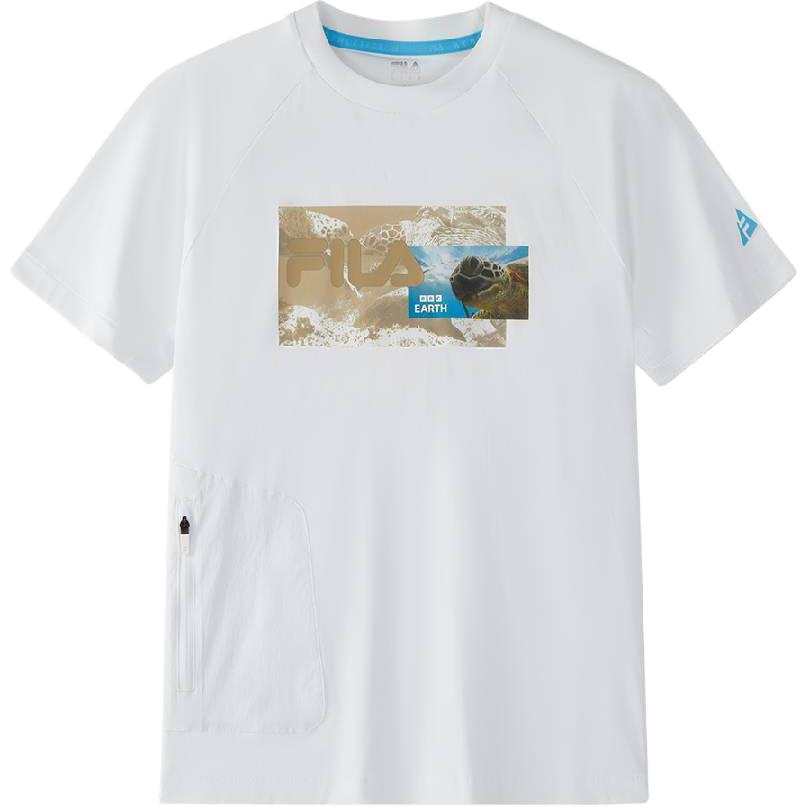 FILA KIDS T Shirt White Teenagers