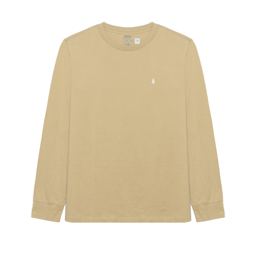 Polo Ralph Lauren T Shirt FW24 Standard Classic Khaki Teenagers
