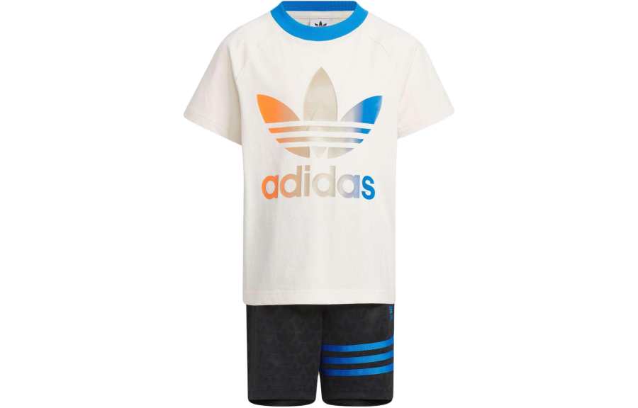 Adidas Originals Kids Casual Sportswear Crew Neck Moderate