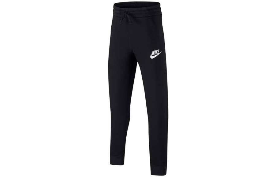 Nike Nike Knitted Sweatpants Kids' Apparel, Brand Logo Fleece Lined Casual Black Kids'