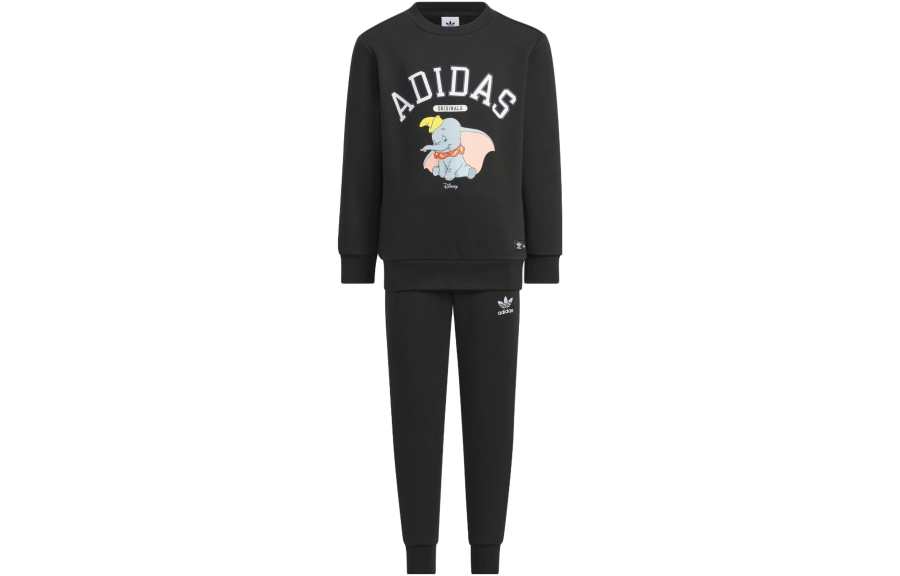 Adidas Originals Kids Casual Sportswear Crew Neck Moderate