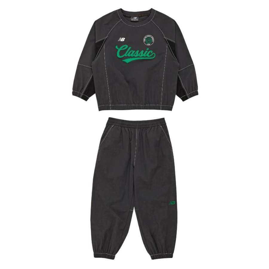 New Balance New Balance Casual Sportswear Charcoal Gray Children Aged 3 7 Years Old
