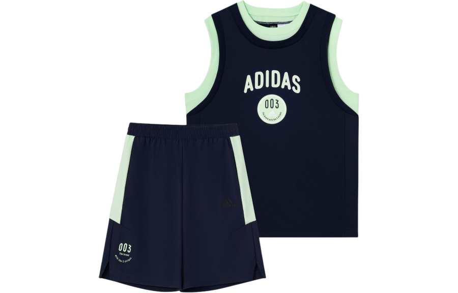 Adidas Adidas Kids Casual Sportswear Crew Neck Moderate
