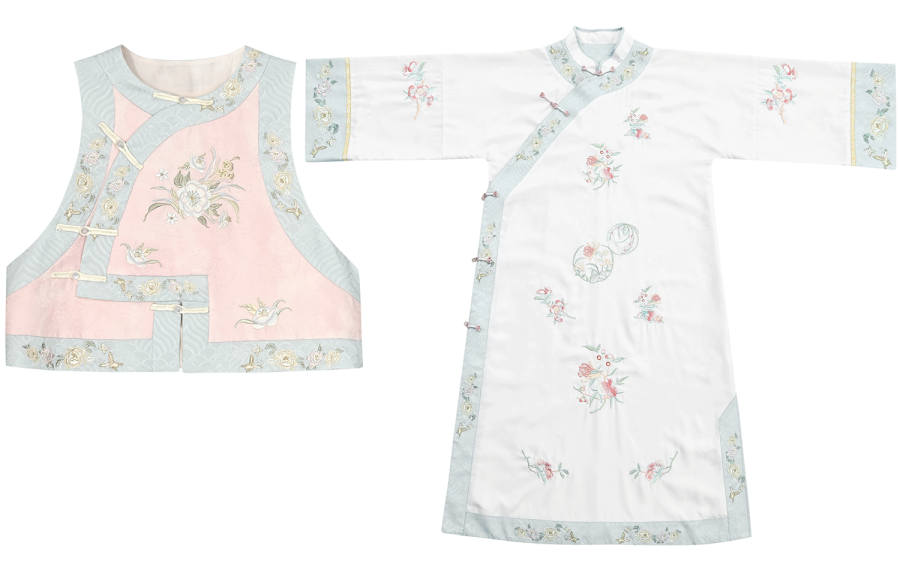 Snbl Cheongsam Women's Embroidery Spring Flower