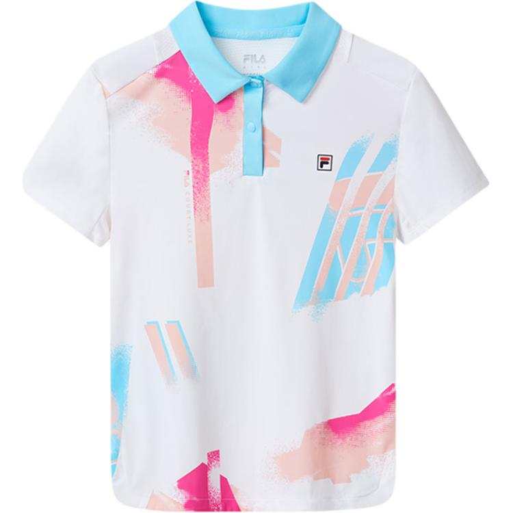 FILA KIDS T Shirt Jade White Teenagers