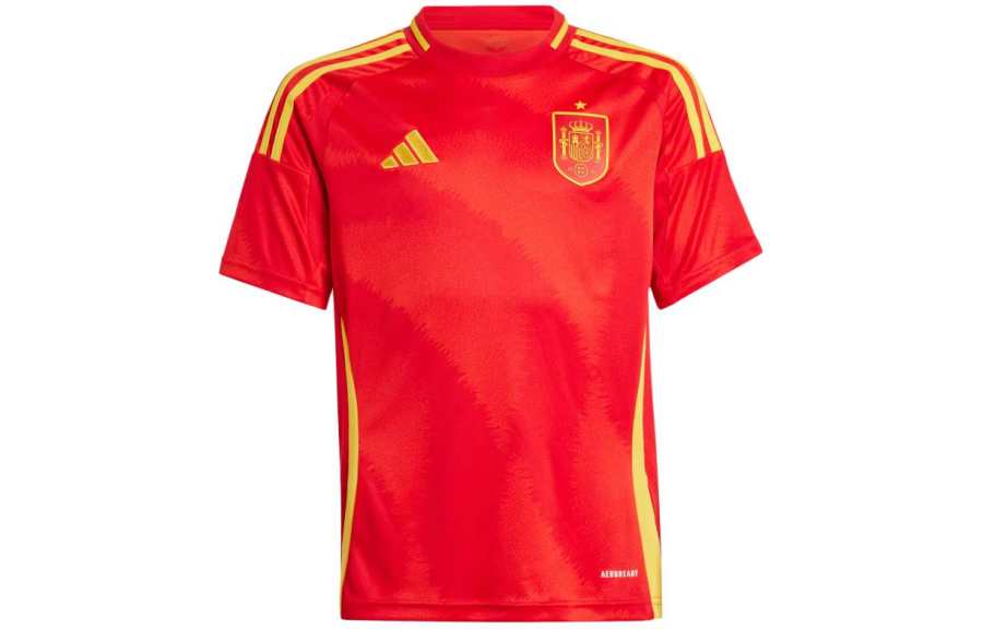 Adidas Adidas T Shirt Boys • Soccer SPAIN 24 HOME JERSEY KIDS Red Kids'