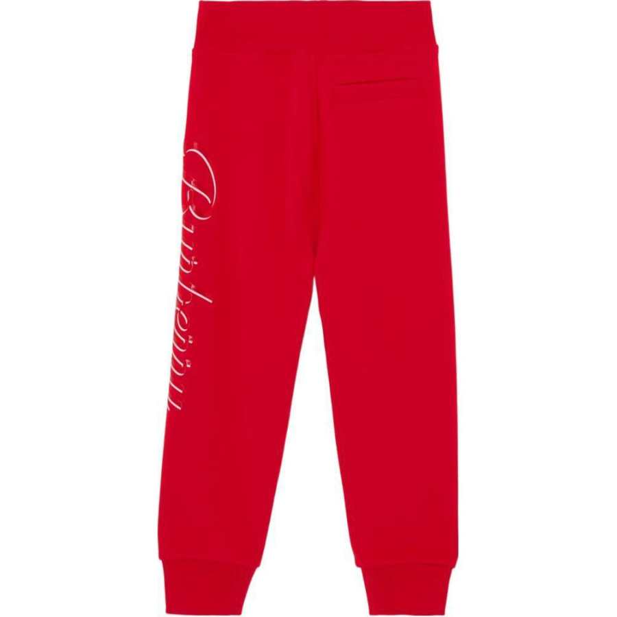 Burberry Kids' Burberry Knitted Sweatpants SS23 Red
