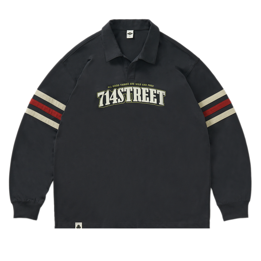 714STREET Polo Shirts Unisex Polo Collar Thickened Other