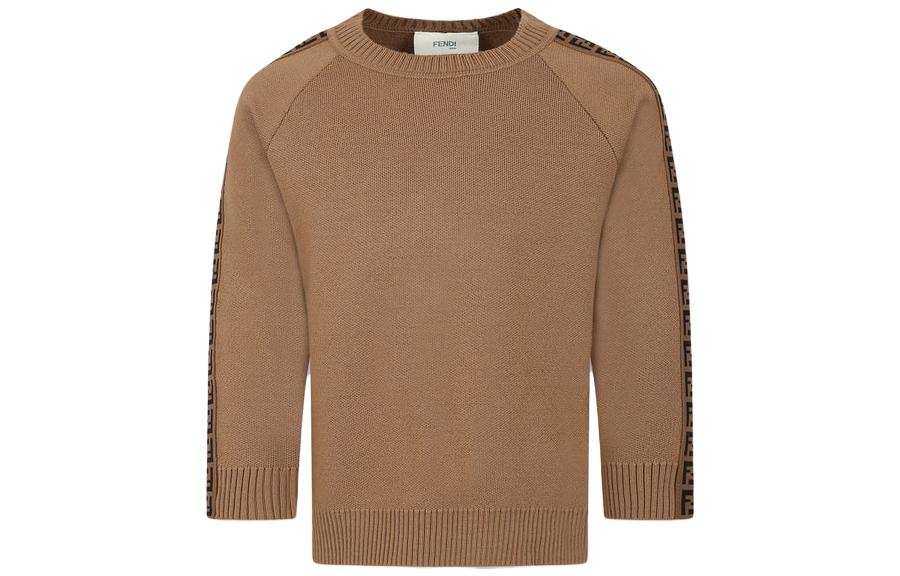FENDI FENDI Kids Sweaters Crew Neck Moderate