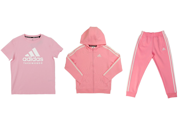 Adidas Adidas Casual Sportswear Pink White Kids'