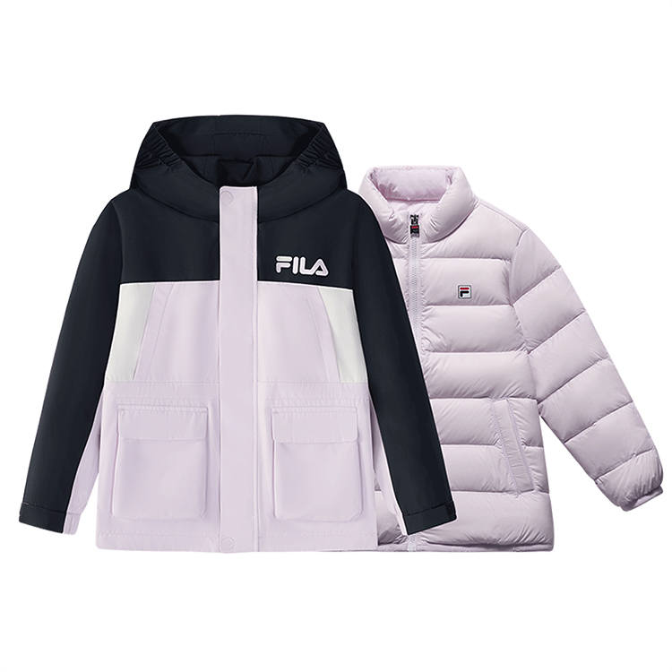 FILA KIDS Casual Sportswear Cherry Blossom Light Pink Children Aged 3 7 Years Old