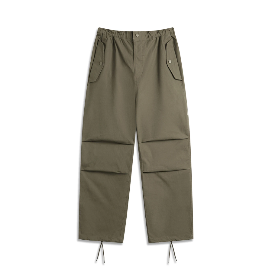 Li-Ning Li Ning Sports Life Collection Casual Pants Men's Army Canvas Green
