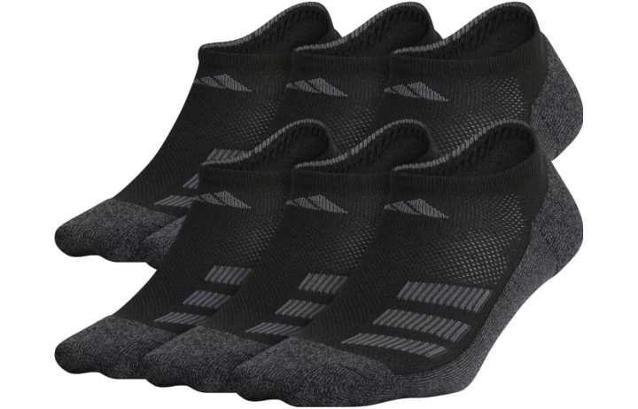 Adidas Adidas Socks 6 Pack Black Kids'