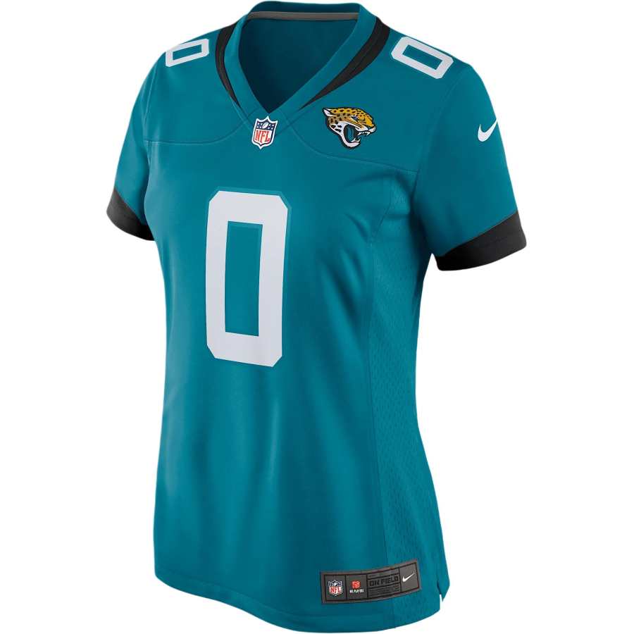 Nike Nike NFL FW24 Gabe Davis Jacksonville Jaguars Rugby Jersey Women's Teal