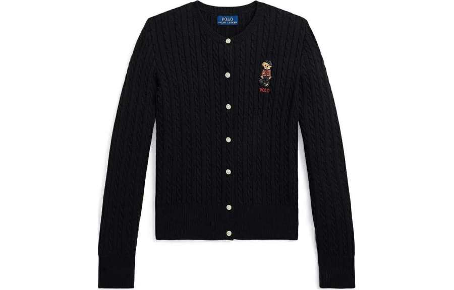 Polo Ralph Lauren Sweater Polo Bear Standard Black Teenagers