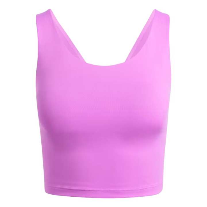 Adidas Adidas Free Shipping With AdiClub All Me Medium-Support Long Line Bra Tank Top