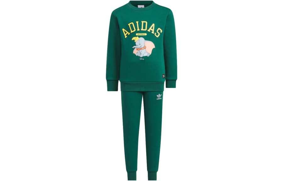 Adidas Originals x Disney Moderate Casual Sportswear Kids' Forest Green