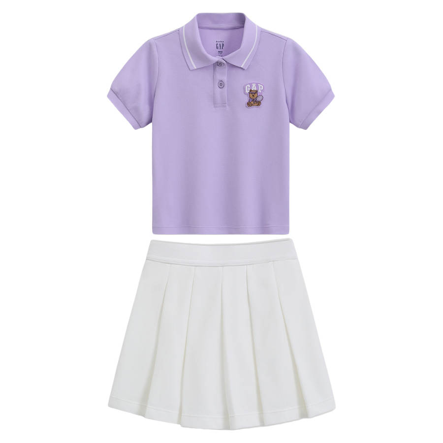 GAP Kids Casual Sportswear Polo Collar Moderate Short