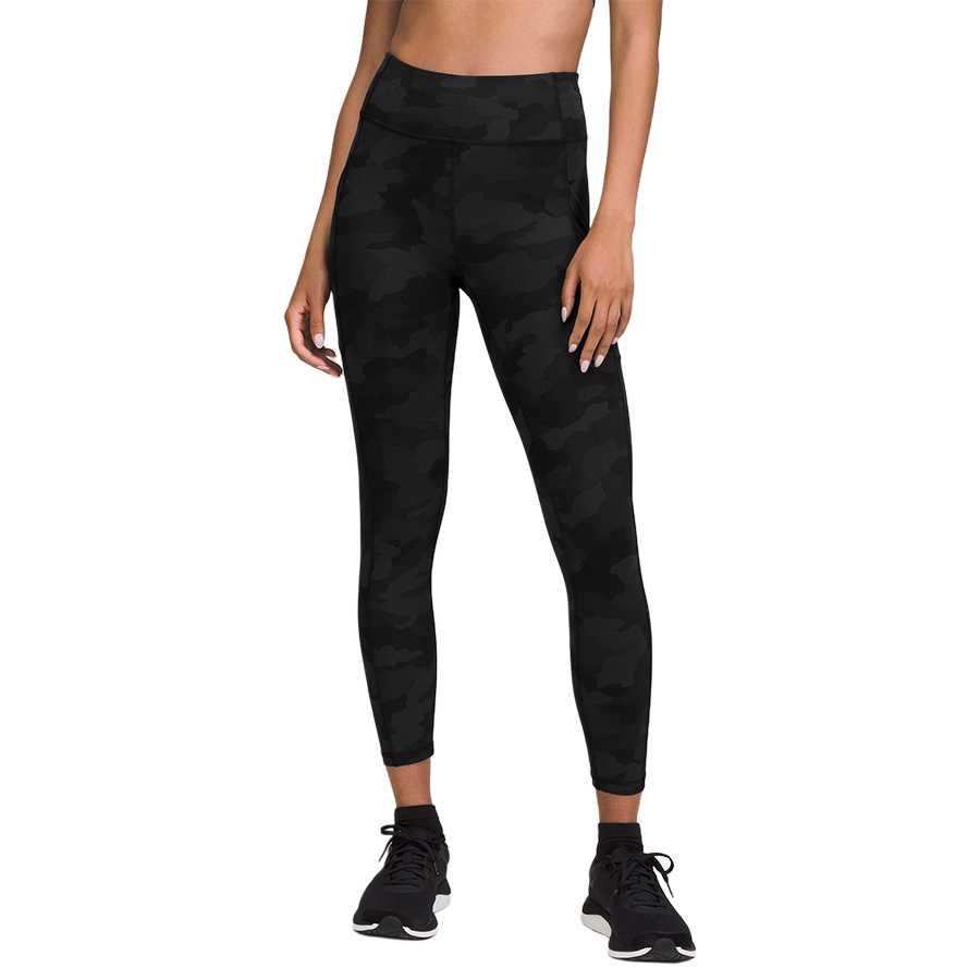 Lululemon Sports Pants Women's Deep Carbon Camouflage