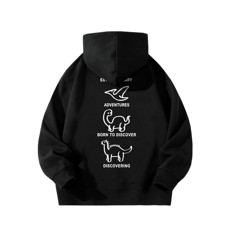 Jeep Grade School Sweatshirts Hooded Thickened
