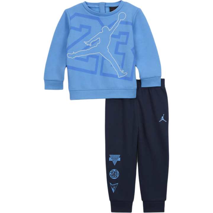 Jordan Jordan Baby Casual Sportswear Crew Neck Moderate