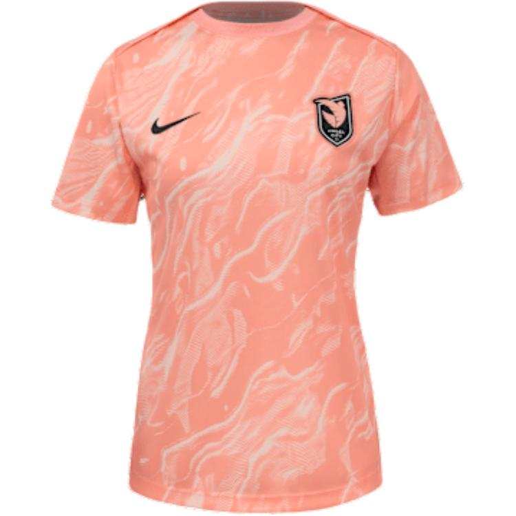 Nike Nike Angel City Fc 2025 Women's Nike Nwsl Short-Sleeve Pre-Match Top