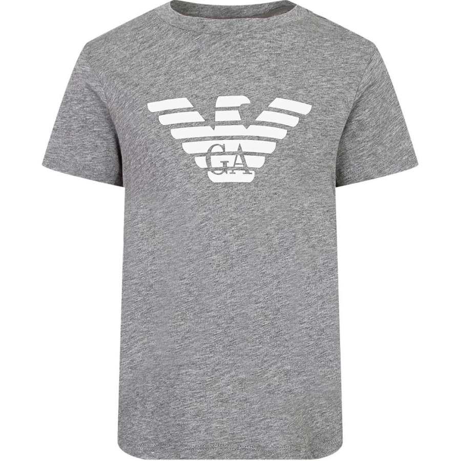 EMPORIO ARMANI T Shirt Gray Kids'