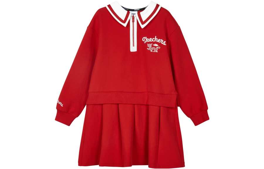 Skechers Children's Dress Race Red Teenagers