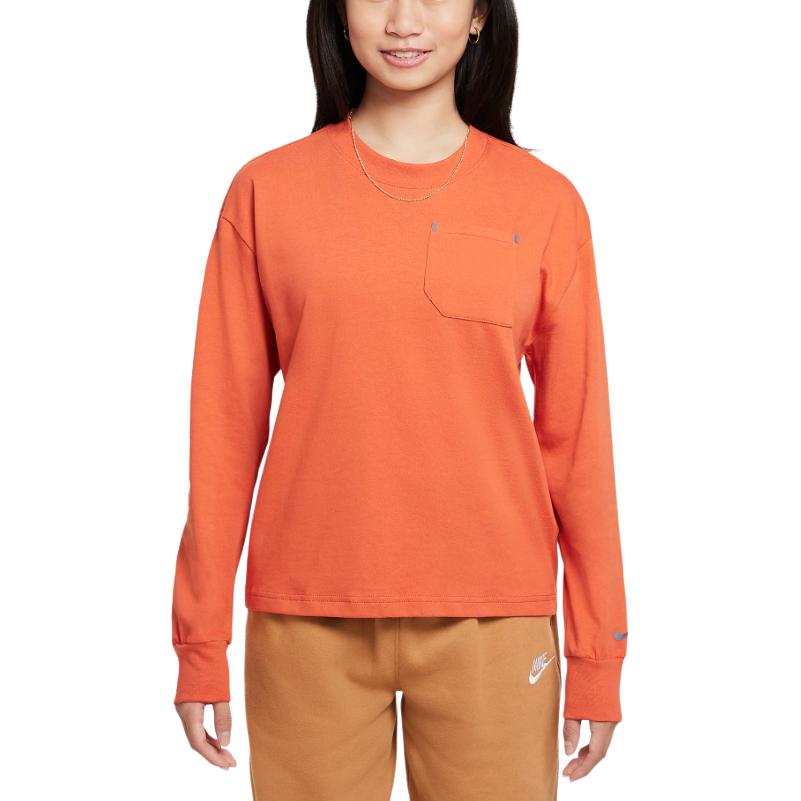 Nike Nike Sportswear T Shirt Orange Teenagers