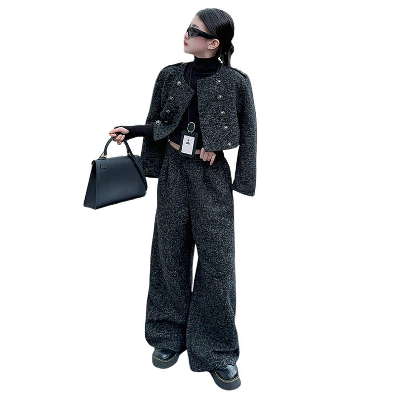 Lanza Casual Sportswear Black Kids'
