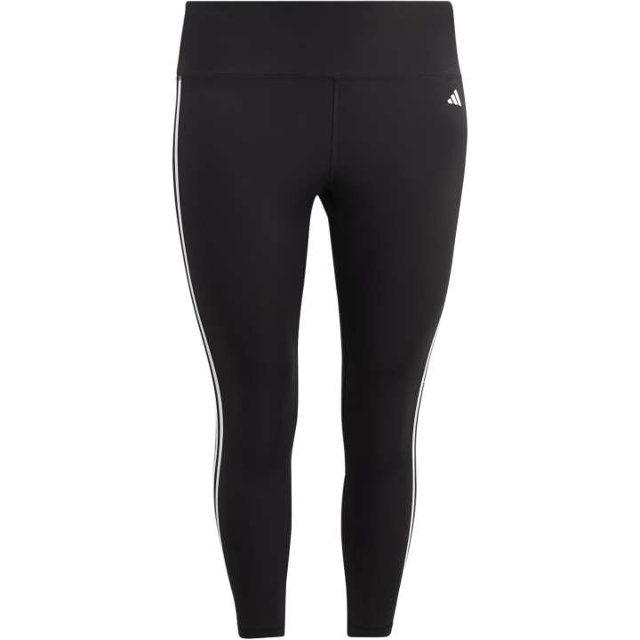 Adidas Adidas Train Essentials 3 Stripes High Waisted Sports Pants Women's Black