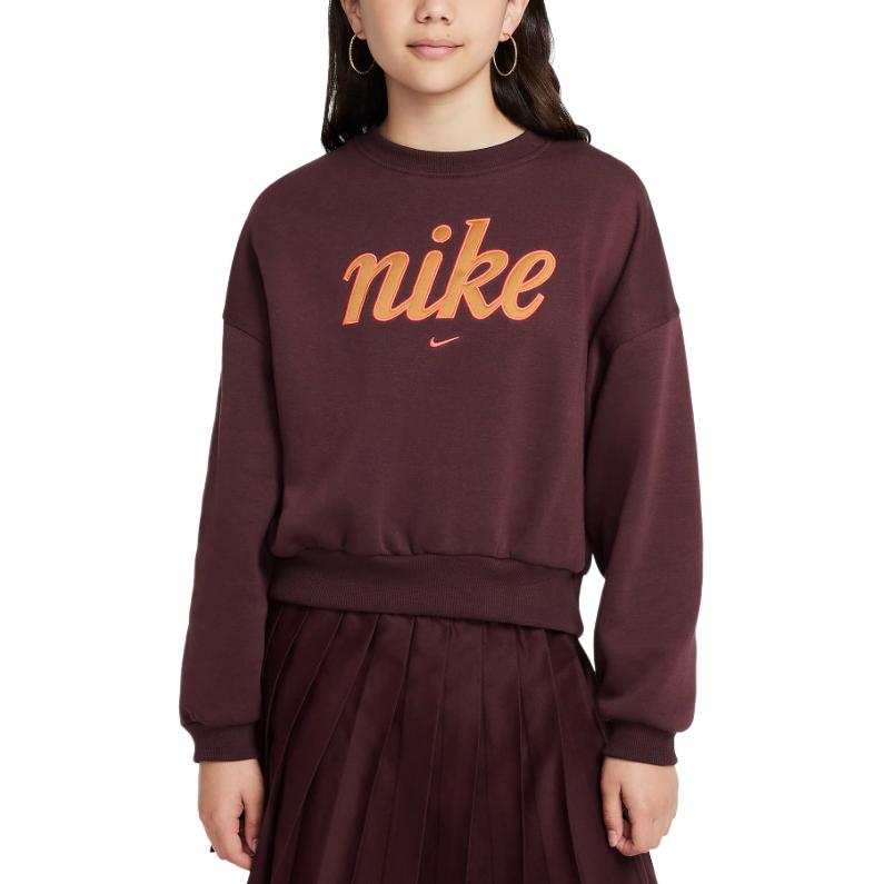 Nike Nike Sweatshirt Sportswear Club Russet Teenagers