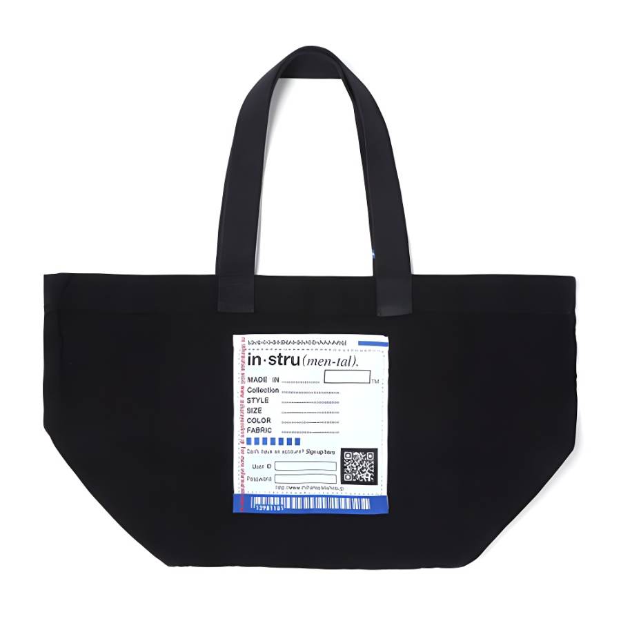 MIHARA YASUHIRO Fabric Shoulder Bag Regular Unisex Floral Black