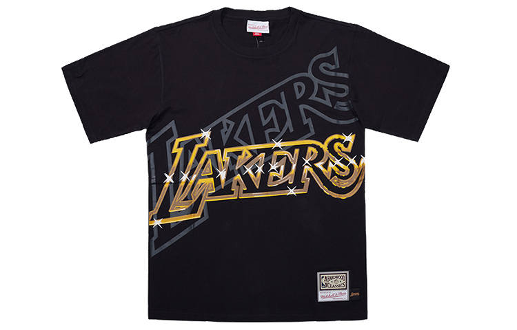 Mitchell Ness x NBA T Shirt Black Teenagers
