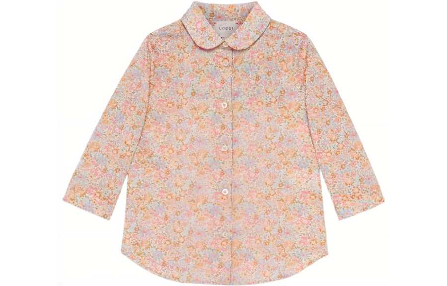 GUCCI Kids Casual Shirts Peter Pan Collar Moderate