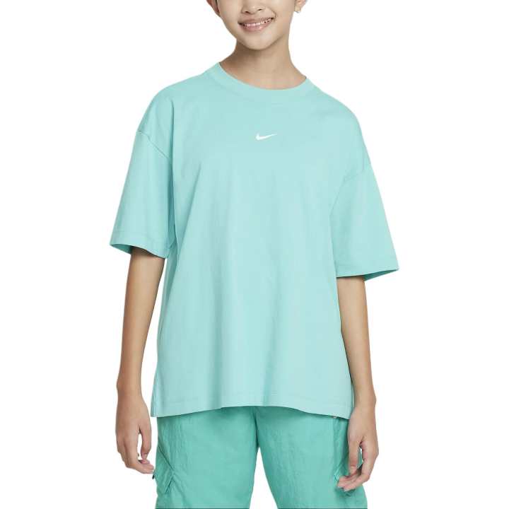 Nike Nike T Shirt Sportswear Oversized Green Frost Teenagers