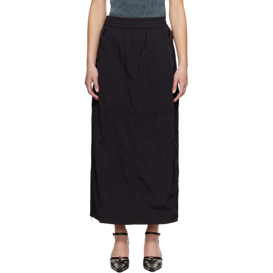 DIESEL Casual Long Skirt Women's Black